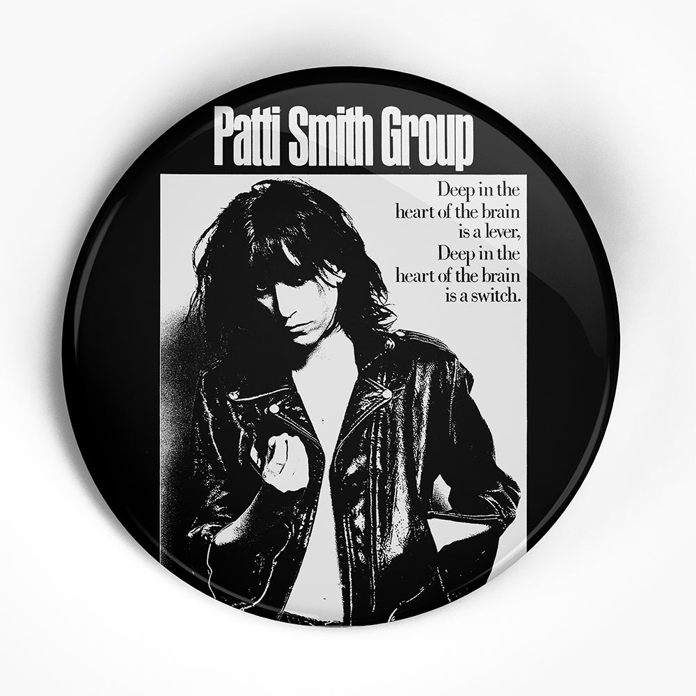 Patti Smith "Poster" (1", 1.25", or 2.25") Pin