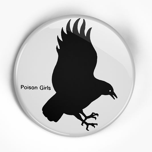 Poison Girls "Persons Unknown" (1", 1.25", or 2.25") Pin