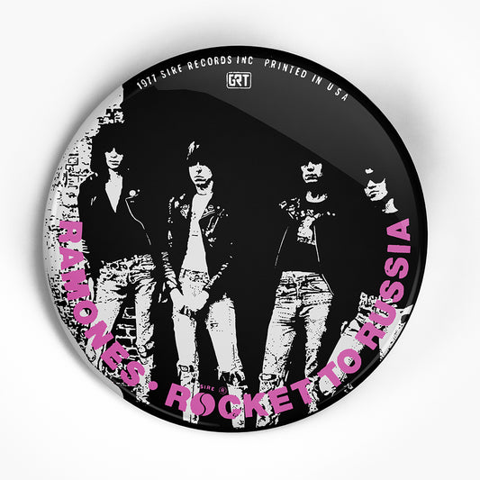 Ramones "Rocket to Russia Promo" (1", 1.25", or 2.25") Pin