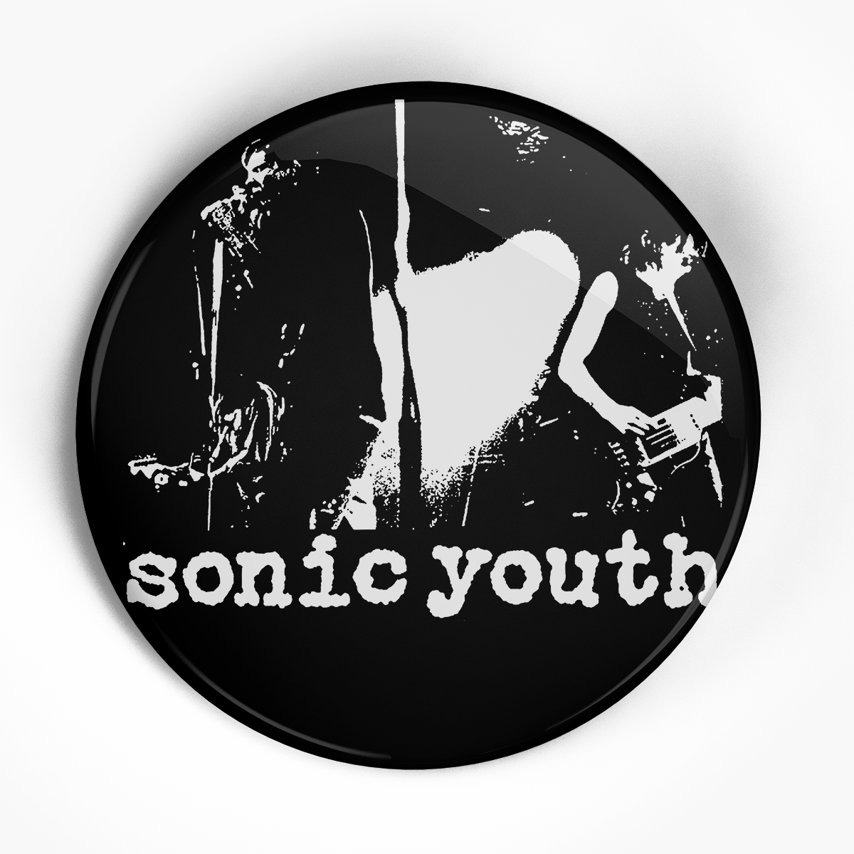 Sonic Youth "Live" (1", 1.25", or 2.25") Pin