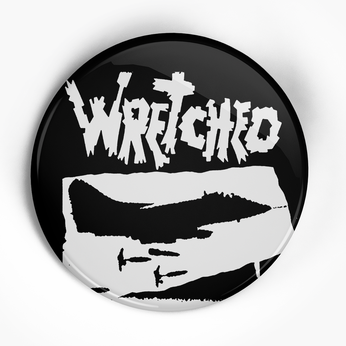 Wretched "FINIRA" (1", 1.25", or 2.25") Pin