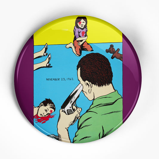 Black Flag "Family Man" (1", 1.25", or 2.25") Pin