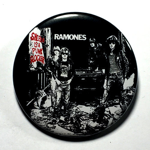 Ramones "Sheena is a Punk Rocker" (1", 1.25", or 2.25") Pin
