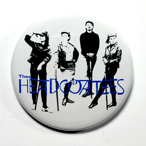 Headcoatees, The "Girlsville" (1", 1.25", or 2.25") Pin